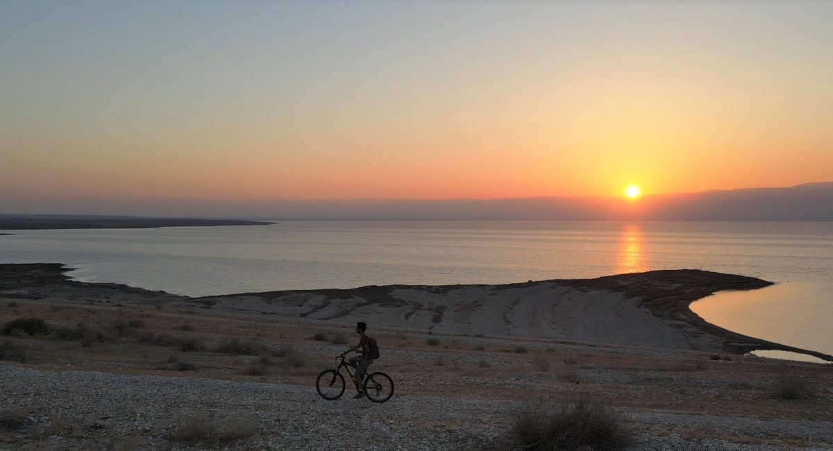טיול אופניים בים המלח